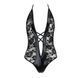 Боді з дуже глибоким декольте Passion DARYL BODY S/M, black EL14802 фото 5