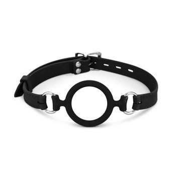 Кляп Bedroom Fantasies Silicone O-Gag SX3057 фото - купити в секс-шопі Чорний Кролик