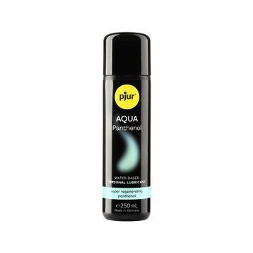 Лубрикант на водній основі pjur Aqua Panthenol 250 мл з пантенолом, догляд та зволоження PJ13620 фото - купити в секс-шопі Чорний Кролик