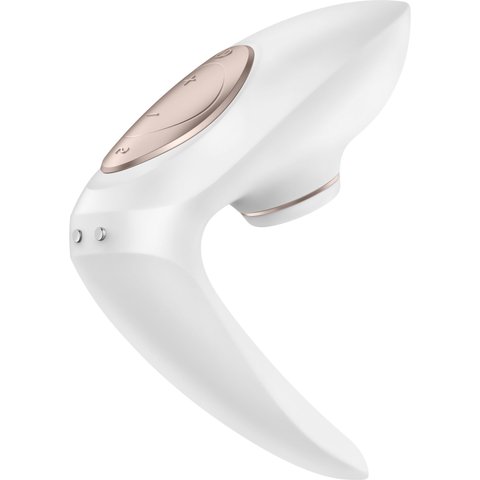 Вакуумний вібратор для пар Satisfyer Pro 4 Couples можна використовувати для сексу у парі SO1827 фото - купити в секс-шопі Чорний Кролик