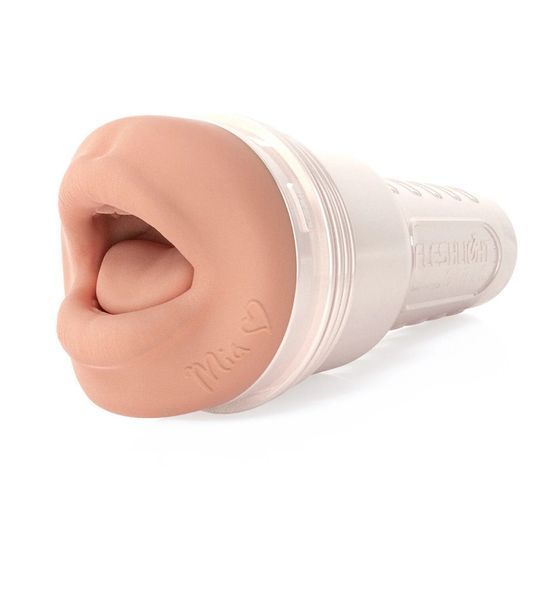 Мастурбатор-ротик Fleshlight Girls: Mia Malkova - Headshot, зі зліпка ротика, дуже ніжний SX3948 фото - купити в секс-шопі Чорний Кролик