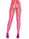 Колготки Leg Avenue Seamless Opaque Footless Suspender Hose One Size Neon Pink SX2764 фото 2