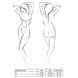 Комплект білизни Passion Exclusive MIRAJANE SET L/XL, black, підтримує ліф-топ і трусики PS26401 фото 5