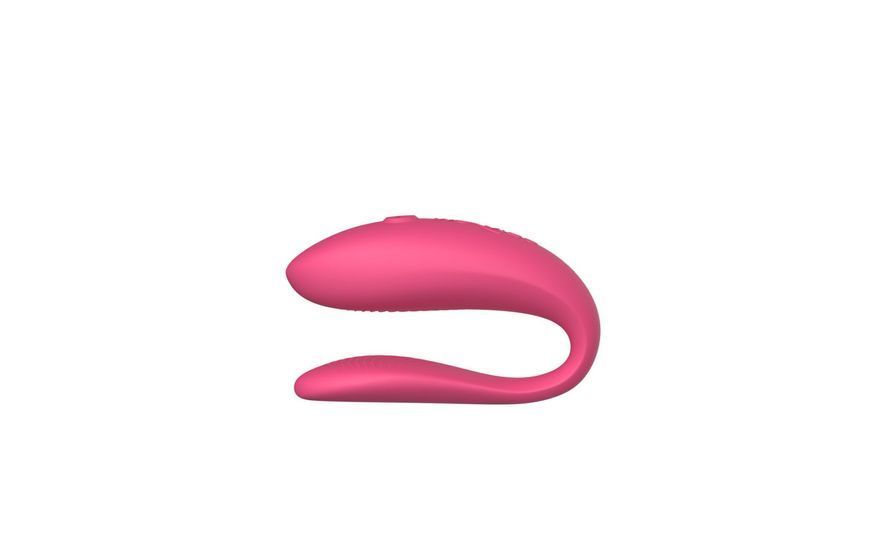 Смарт-вібратор для пар We-Vibe Sync Lite Pink, 10 віброрежимів, можна поєднувати з проникним сексом SO8766 фото - купити в секс-шопі Чорний Кролик