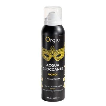 Масажна пінка Orgie &ndash; Acqua Croccante Monoi (150 мл), ефект бульбашок, що лопаються SX1491 фото - купити в секс-шопі Чорний Кролик