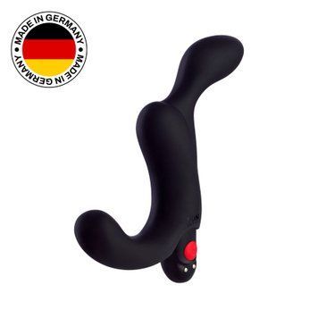 Масажер простати Fun Factory DUKE black, стимуляція промежини, знімна віброкуля SX0970 фото - купити в секс-шопі Чорний Кролик