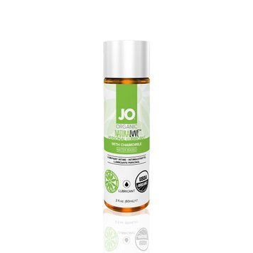 Змазка на водній основі JO NATURALOVE &mdash; ORGANIC (60 мл) з екстрактом листя агави та ромашки SO1490 фото - купити в секс-шопі Чорний Кролик