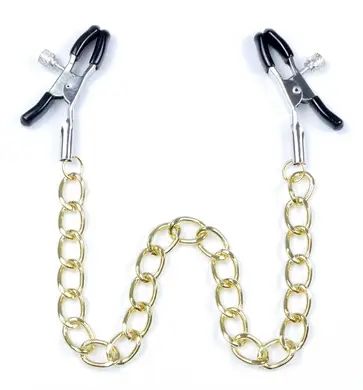 Затискачі для сосків Fetish Boss Series - №8 Exclusive Nipple Clamps, BS6100016 BS6100016 фото - купити в секс-шопі Чорний Кролик