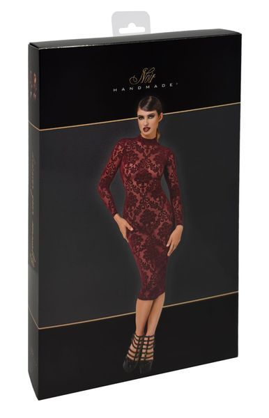 Сукня Noir Handmade F384 Kink Royal midi dress M SX4159 фото - купити в секс-шопі Чорний Кролик