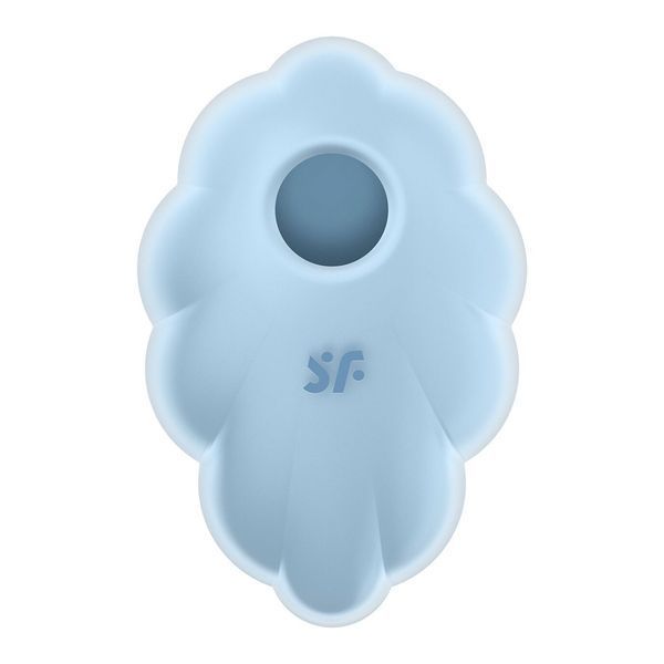 Вакуумний стимулятор з вібрацією Satisfyer Cloud Dancer Mint SO8974 фото - купити в секс-шопі Чорний Кролик