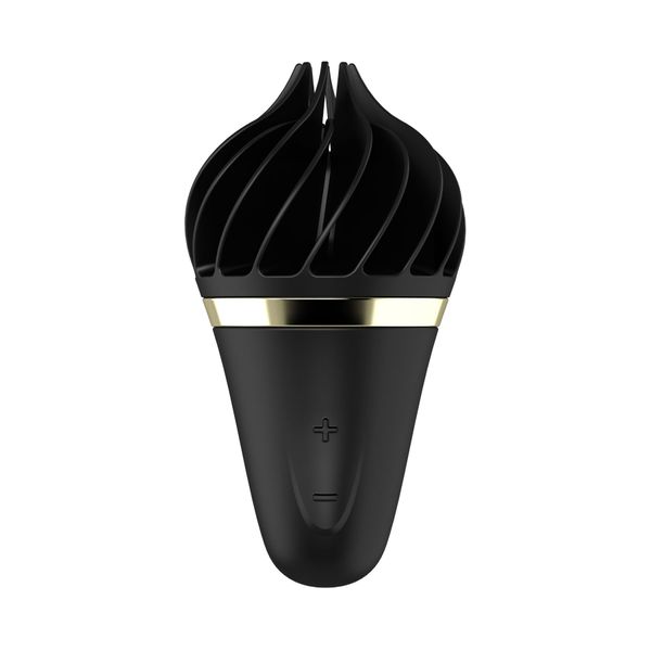 Морозиво-спінатор Satisfyer Lay-On - Sweet Treat Black/Gold, 10 режимів роботи, водонепроникний SO3551 фото - купити в секс-шопі Чорний Кролик