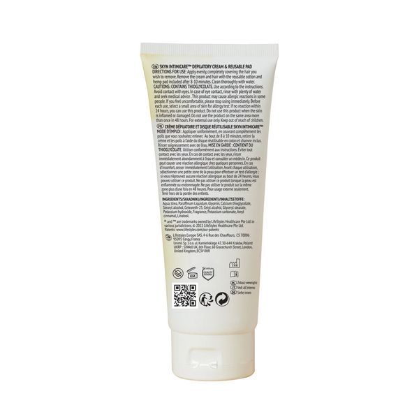 Крем для депіляції Skyn Intimicare Depilatory Cream 150 мл SX2547 фото - купити в секс-шопі Чорний Кролик