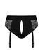 Мереживні труси для страпону з підв'язками для панчох Strap-On-Me DIVA HARNESS - L SO4512 фото 5