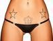русики з мокрим ефектом Noir Handmade P005 Panties XL, відкриваються збоку SX0010 фото 4