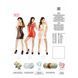 Бодістокінг Passion BS027 white, сукня-сітка на бретелях, дуже відверта PBS027W фото 5
