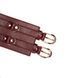 Шкіряний пояс для бондажу Liebe Seele Wine Red Waist Cuff, L Size SO9462 фото 4