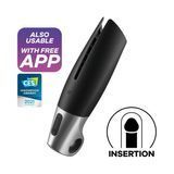 Смарт-мастурбатор Satisfyer Power Masturbator з вібрацією SO7775 фото - купити в секс-шопі Чорний Кролик