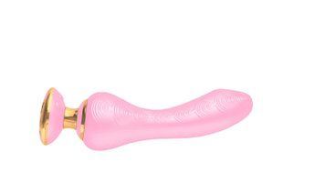 Вібратор для точки G Shunga Sanya Light Pink, гнучкий стовбур SO6904 фото - купити в секс-шопі Чорний Кролик