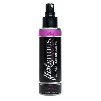 Спрей-міст для тіла з феромонами Sensuva Flirtatious Pomegranate, Fig, Coconut & Plumeria (125 мл) SO4940 фото - купити в секс-шопі Чорний Кролик