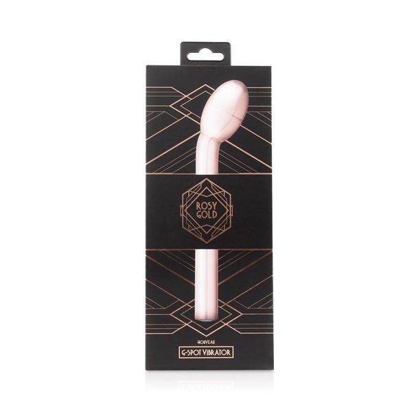 Вібратор для точки G Rosy Gold &mdash; Nouveau G-spot Vibrator SO4595 фото - купити в секс-шопі Чорний Кролик