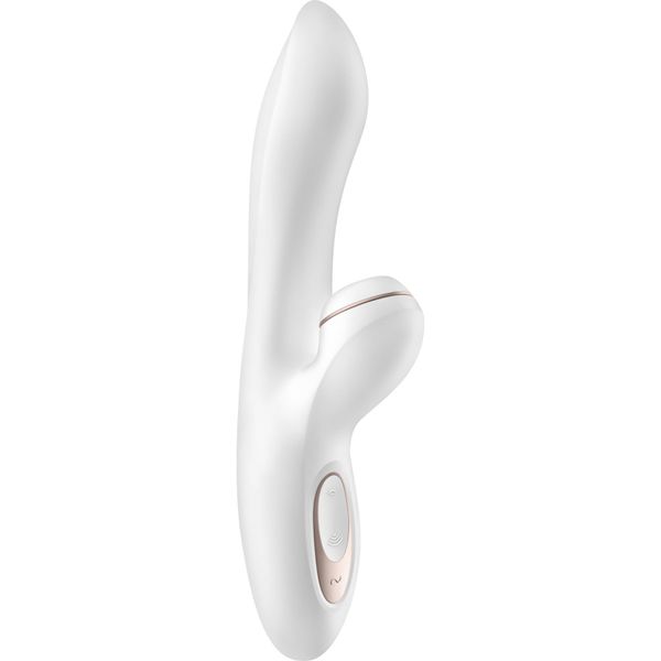 Вакуумний вібратор-кролик Satisfyer Pro Plus G-Spot Rabbit, перший кролик із вакуумом та вібрацією SO1829 фото - купити в секс-шопі Чорний Кролик