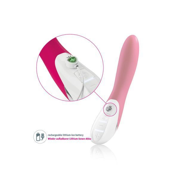 Вібратор Mystim Elegant Eric Pink SX3183 фото - купити в секс-шопі Чорний Кролик