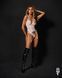 Трусики-стрінги з мереживом Obsessive Arrowel White crotchless thong 2XL/3XL SX2593 фото 8