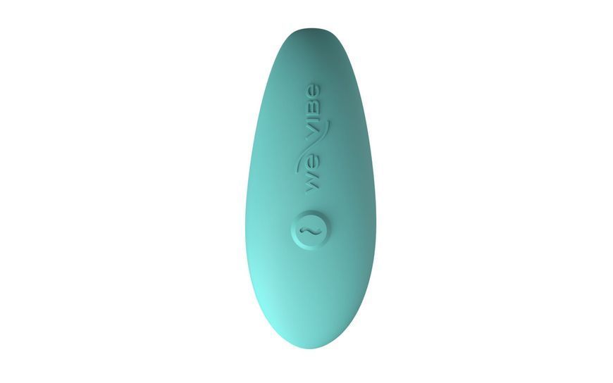 Смарт-вібратор для пар We-Vibe Sync Lite Aqua, 10 віброрежимів, можна поєднувати з проникним сексом SO8767 фото - купити в секс-шопі Чорний Кролик