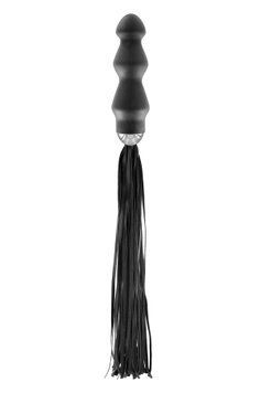 Флогер з ручкою - анальним плагом Fetish Tentation Whip with Plug Handle SO4045 фото - купити в секс-шопі Чорний Кролик