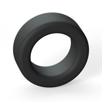 Ерекційне кільце широке Love To Love COOL RING - BLACK ONYX SO5090 фото - купити в секс-шопі Чорний Кролик