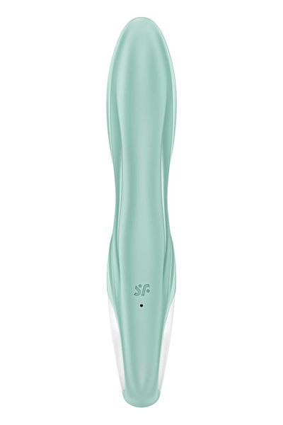 Смарт вібратор-кролик Satisfyer Air Pump Bunny 5+, надувається SO6718 фото - купити в секс-шопі Чорний Кролик