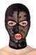 Капюшон Fetish Tentation Patterned Fishnet Hood, ажурна сітка SX1373 фото 1
