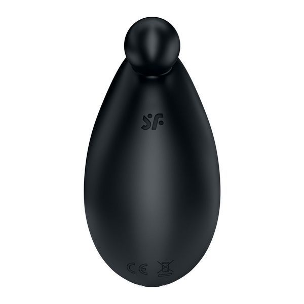 Вібратор для зовнішньої стимуляції Satisfyer Spot On 2 Black, дуже потужний, гнучкий відросток SX0577 фото - купити в секс-шопі Чорний Кролик