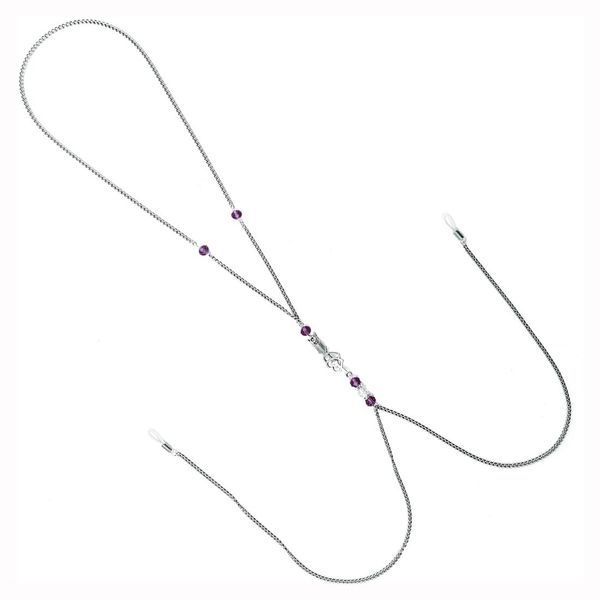 Прикраса для сосків Art of Sex - Nipple Clamps Arrow, колір фіолетовий SO5853 фото - купити в секс-шопі Чорний Кролик