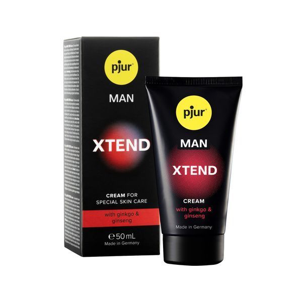 Крем-стимулятор для пеніса pjur MAN Xtend Cream 50 мл, з екстрактами гінкго та женьшеню PJ12900 фото - купити в секс-шопі Чорний Кролик