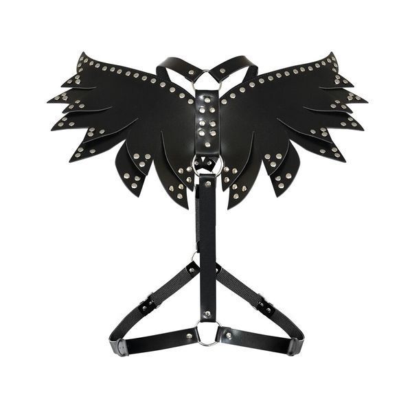 Жіноча портупея Art of Sex - Wings чорна L-2XL, екошкіра SX2250 фото - купити в секс-шопі Чорний Кролик