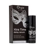 Сироватка-пролонгатор Orgie Xtra Time Delay Serum, 15 мл, без анестетиків, на силіконовій основі SX1566 фото - купити в секс-шопі Чорний Кролик