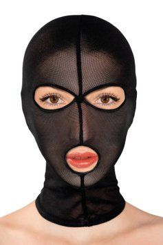 Капюшон Fetish Tentation Feshnet Hood, напівпрозора сітка SX1374 фото - купити в секс-шопі Чорний Кролик