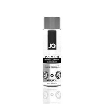Лубрикант на силіконовій основі JO PREMIUM &mdash; ORIGINAL (120 мл) без консервантів SO1434 фото - купити в секс-шопі Чорний Кролик