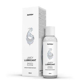 Лубрикант на силіконовій основі Satisfyer Juicy Lubricant Smooth Silicon silicone based 150 мл SX2731 фото - купити в секс-шопі Чорний Кролик