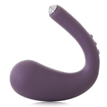 Преміум віброяйце зі стимуляцією клітора Je Joue - DUA Purple, керування зі смартфона, 2 мотори SO3034 фото - купити в секс-шопі Чорний Кролик