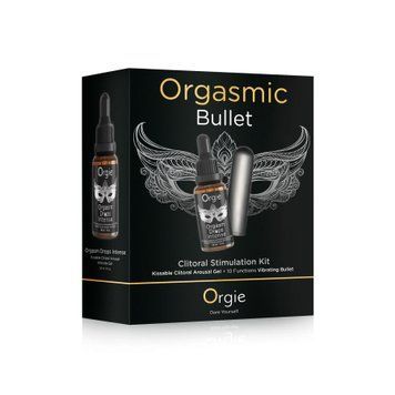 Набір Orgie Orgasmic Bullet: збуджувальні краплі та віброкуля SX3139 фото - купити в секс-шопі Чорний Кролик