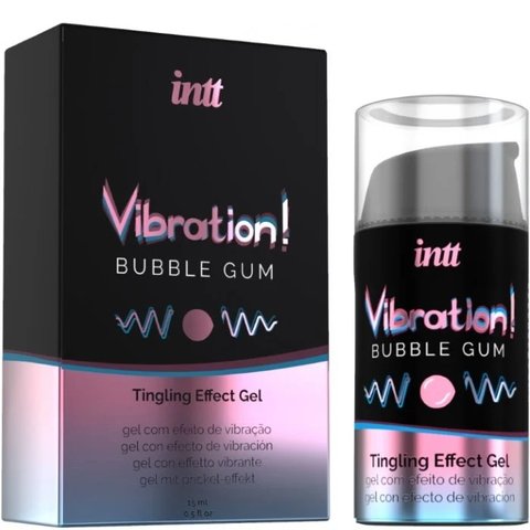 Рідкий вібратор Intt Vibration Bubble Gum 500436 фото - купити в секс-шопі Чорний Кролик