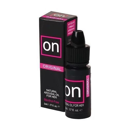 Збуджувальні краплі для клітора Sensuva ON Arousal Oil for Her Original (5 мл) діють до 30 хвилин SO3154 фото - купити в секс-шопі Чорний Кролик