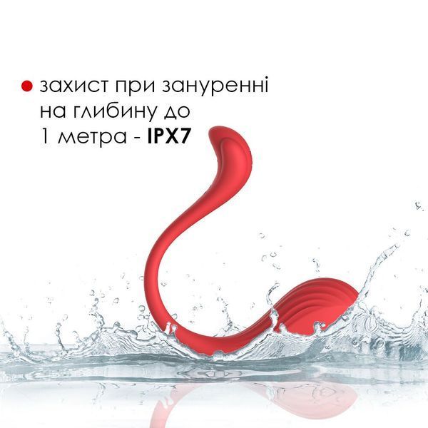 Інтерактивне віброяйце Svakom Phoenix Neo SO4858 фото - купити в секс-шопі Чорний Кролик