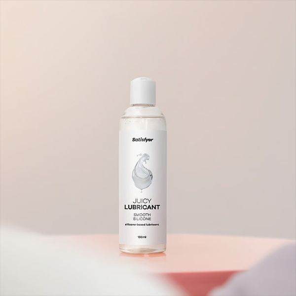 Лубрикант на силіконовій основі Satisfyer Juicy Lubricant Smooth Silicon silicone based 150 мл SX2731 фото - купити в секс-шопі Чорний Кролик
