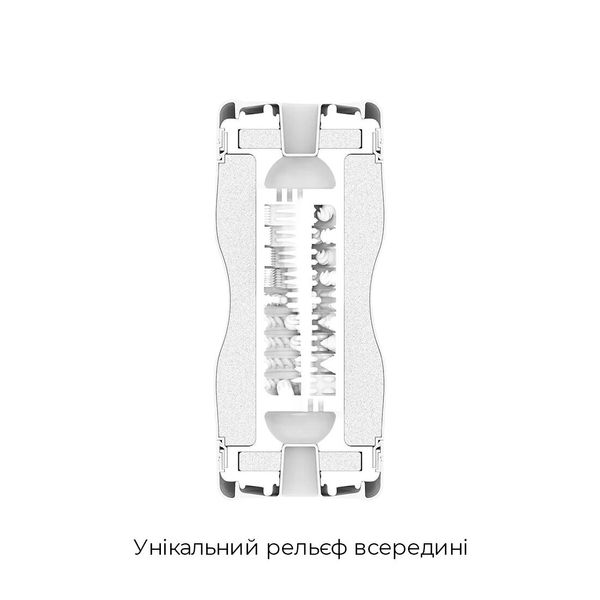 Мастурбатор Tenga Dual Sensation Cup двосторонній, із двома незалежними каналами SO4548 фото - купити в секс-шопі Чорний Кролик