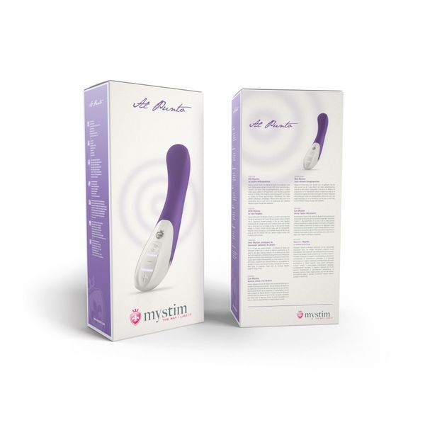 Вібратор Mystim Al Punto Purple SX3185 фото - купити в секс-шопі Чорний Кролик