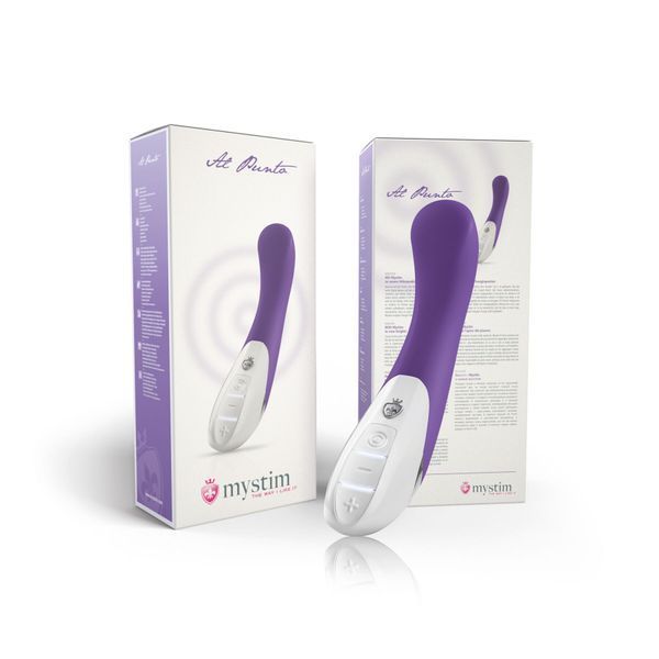 Вібратор Mystim Al Punto Purple SX3185 фото - купити в секс-шопі Чорний Кролик