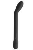 Тонкий вібратор для точки G S Pleasures Lithea Black, 7 режимів SX1601 фото - купити в секс-шопі Чорний Кролик